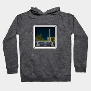 "The Shaft" - WHITE BORDER Hoodie